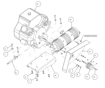 Section 08 Diagram and Parts List for MK-2422SSP 170956 MK Diamond Concrete Saw